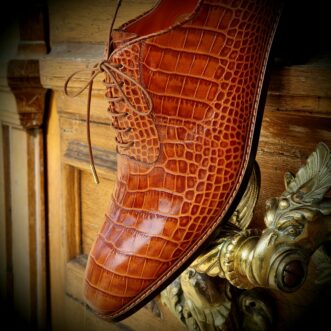 Pantofi Oxford 427 cognac
