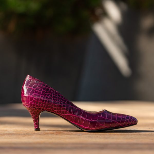 Nicolette Print Bordo - imagine 1