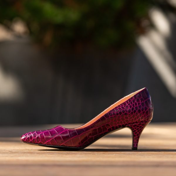 Nicolette Print Bordo - imagine 2