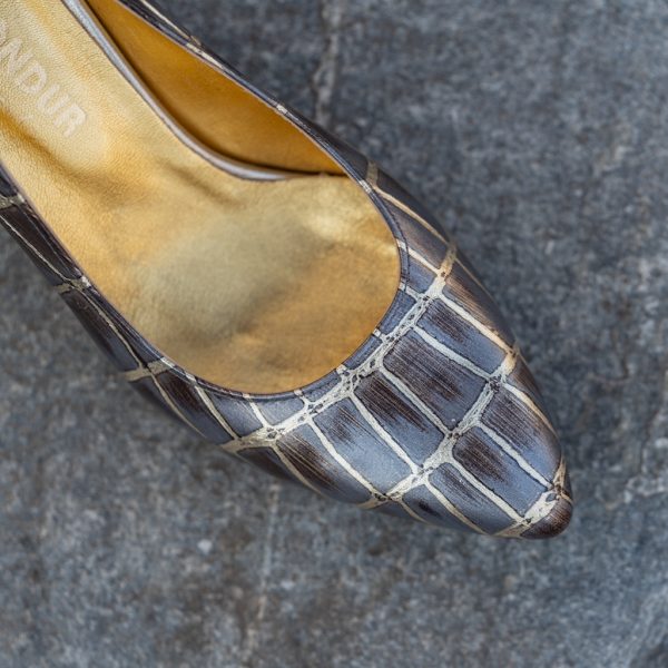 Pantofi Stiletto Nicolette Sand CONDUR by alexandru 2