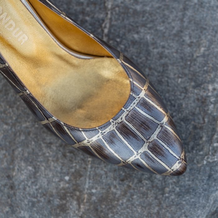 Pantofi Stiletto Nicolette Sand CONDUR by alexandru 2