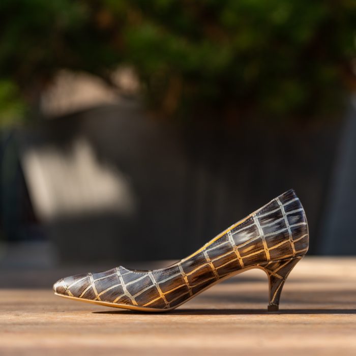 Pantofi Stiletto Nicolette Sand CONDUR by alexandru 3