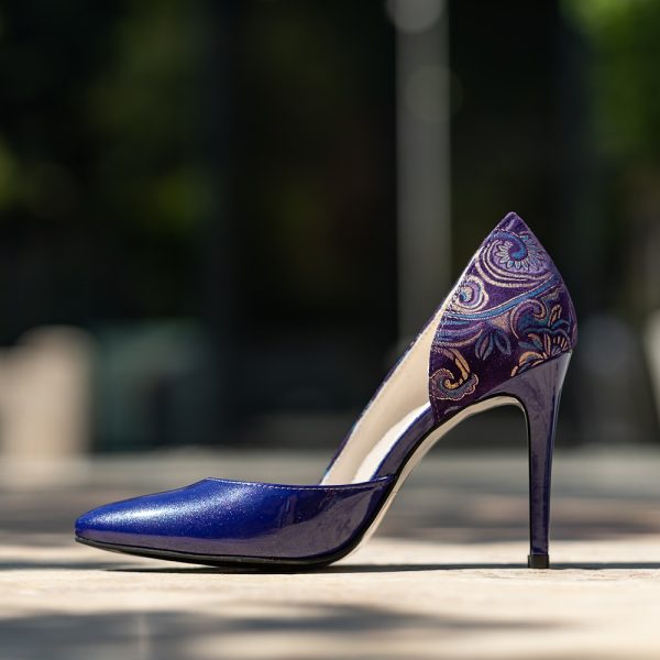 Pantofi Stiletto Aime Sal Mov CONDUR by alexandru 2