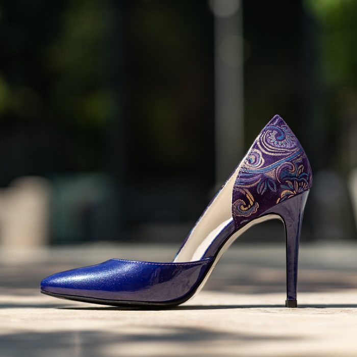 Pantofi Stiletto Aime Sal Mov CONDUR by alexandru 2