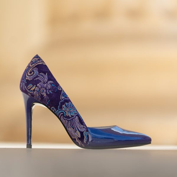 Pantofi Stiletto Aime Sal Mov CONDUR by alexandru 3