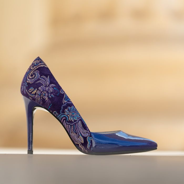 Pantofi Stiletto Aime Sal Mov CONDUR by alexandru 3