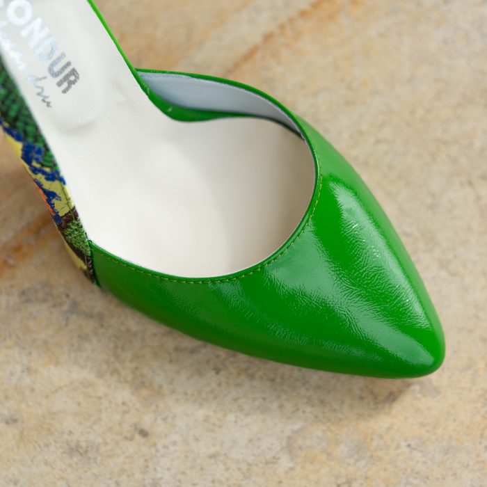 Pantofi Stiletto Aime Green CONDUR by alexandru 4