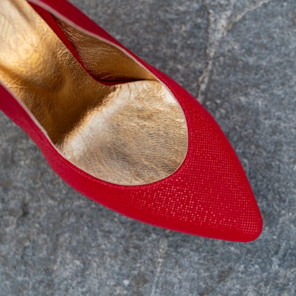 Pantofi Stiletto Marilyn Love Red - imagine 2