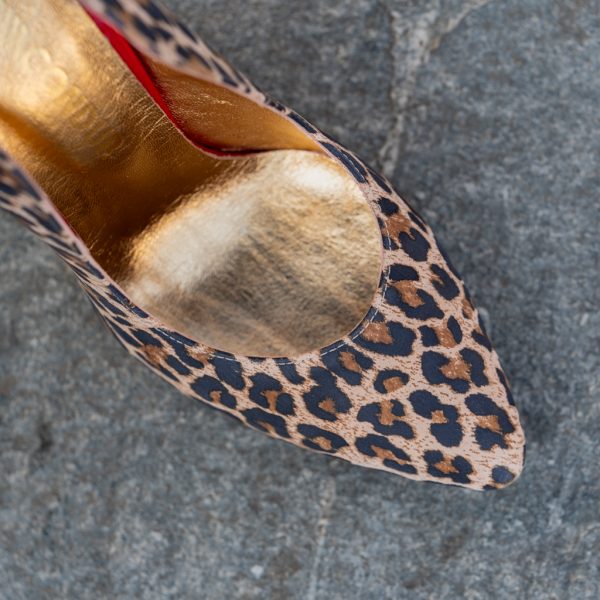 Pantofi Stiletto Marilyn Red Sauvage - imagine 2