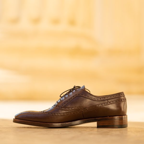Pantofi Oxford 1517 Brown - imagine 3
