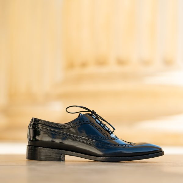 Pantofi Oxford 15174 Black - imagine 4