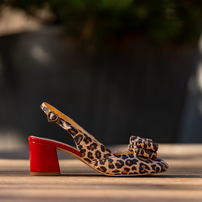 Sandale Dama din Piele Naturala Joy Red Sauvage CONDUR by alexandru 2