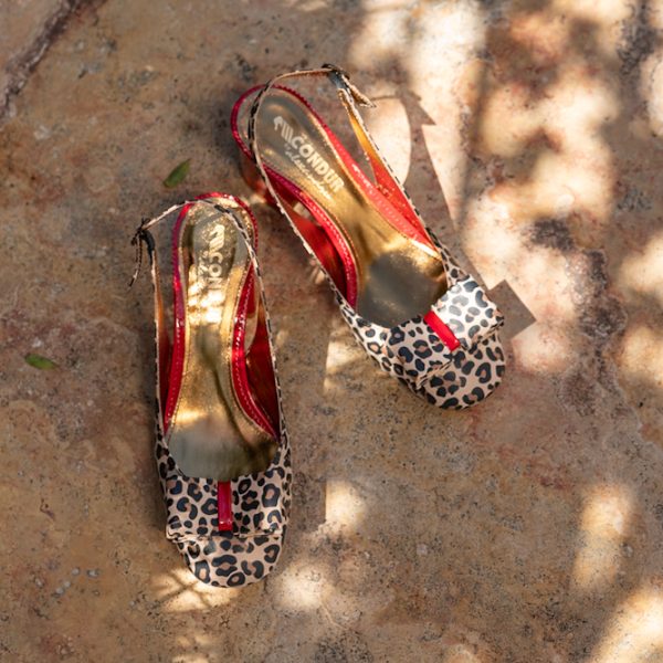 Sandale Dama din Piele Naturala Joy Red Sauvage CONDUR by alexandru 3