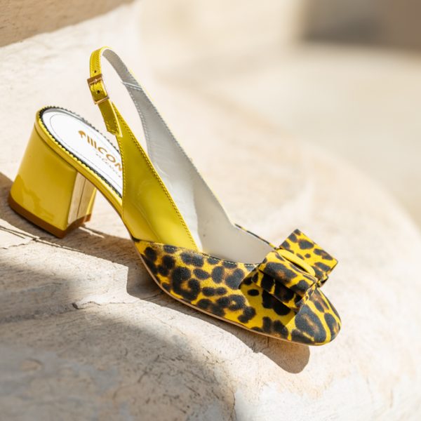 Sandale Dama din Piele Naturala Joy Yellow CONDUR by alexandru 5