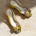 Sandale Dama din Piele Naturala Joy Yellow CONDUR by alexandru 1