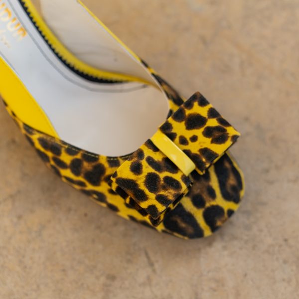 Sandale Dama din Piele Naturala Joy Yellow CONDUR by alexandru 2