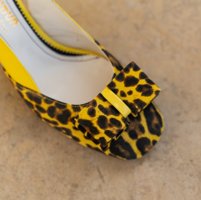 Sandale Dama din Piele Naturala Joy Yellow CONDUR by alexandru 2