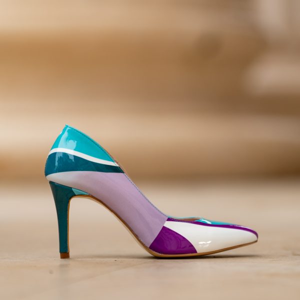 Pantofi Stiletto Adele Colorful - imagine 1