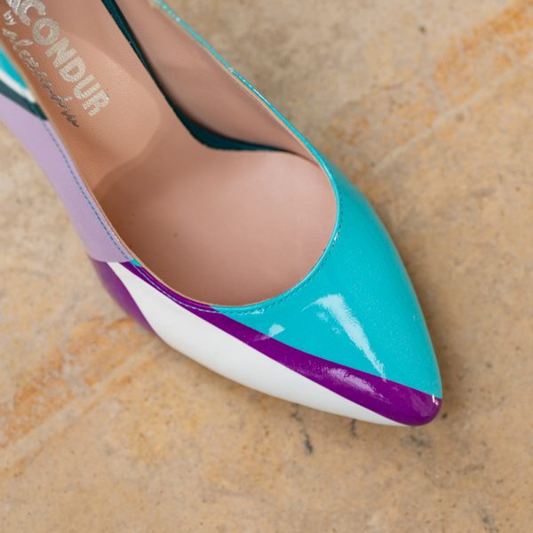Pantofi Stiletto Adele Colorful - imagine 2