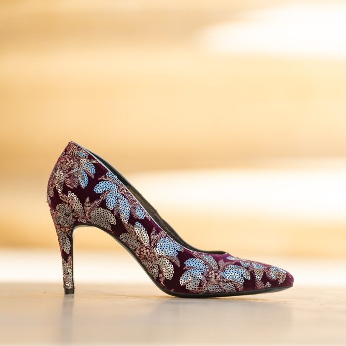 Pantofi Stiletto Adele Paiete CONDUR by alexandru 1