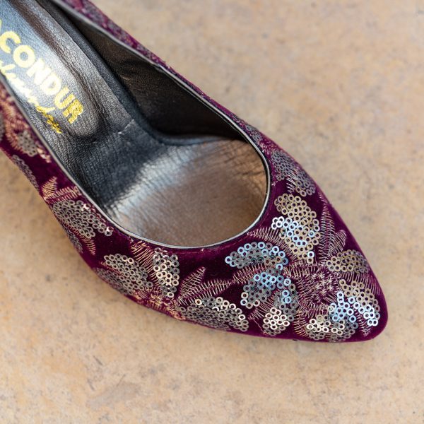 Pantofi Stiletto Adele Paiete CONDUR by alexandru 5
