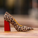 Pantofi Dama Cu Toc Gros Victoria Red Sauvage CONDUR by alexandru 1