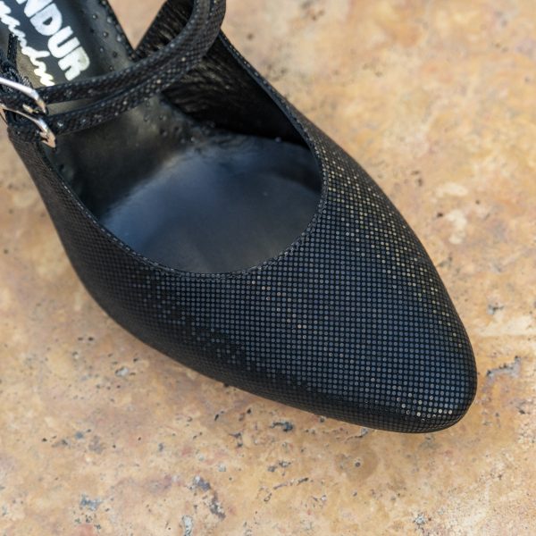 Pantofi Dama Cu Toc Gros Fantasy Noire - imagine 2