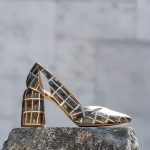Pantofi Dama Cu Toc Gros Aisha Sand CONDUR by alexandru 1