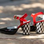 Pantofi Dama Cu Toc Gros Jolie Geometric CONDUR by alexandru 2