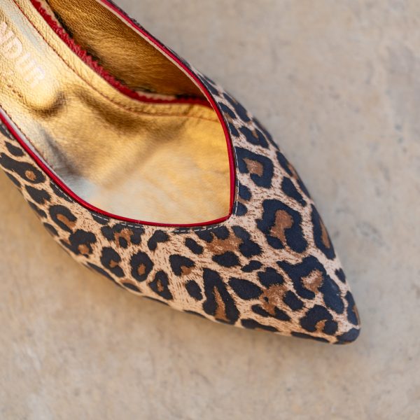 Pantofi Dama Cu Toc Gros Melina Red Sauvage CONDUR by alexandru 8