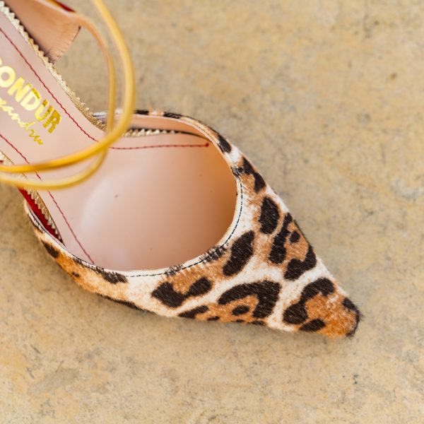 Pantofi Dama Toc Clepsidra Grace Animal Print CONDUR by alexandru 2
