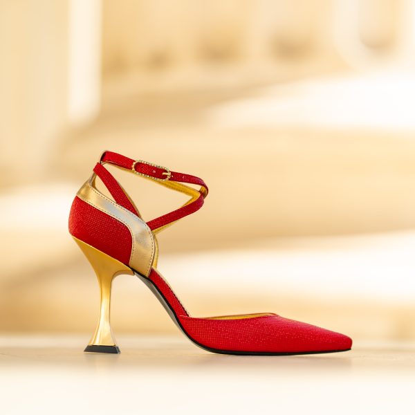 Pantofi Dama Toc Clepsidra Grace Glam CONDUR by alexandru 2