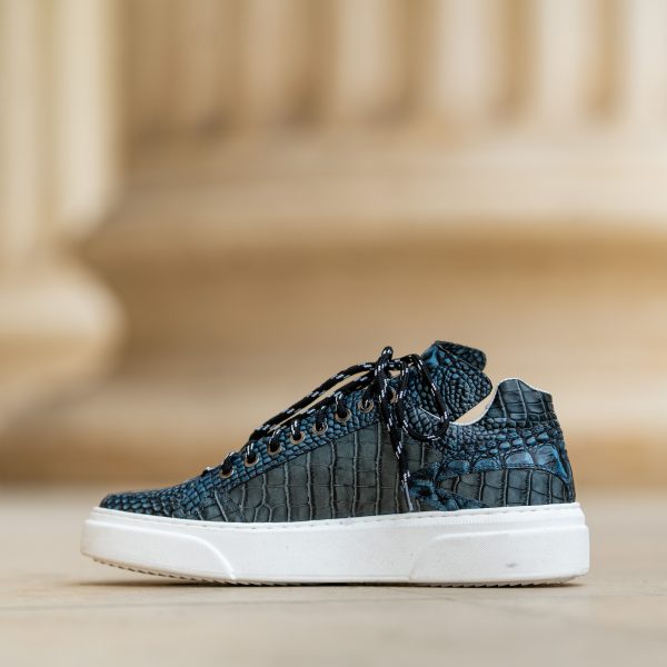 Pantofi Smart Casual Londra Blue Ocean - imagine 4