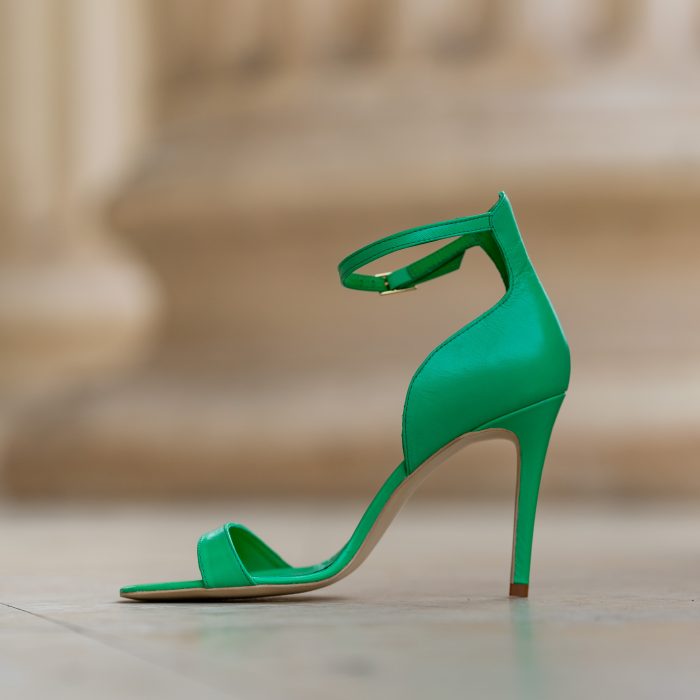 Sandale Dama din Piele Naturala Iara Green CONDUR by alexandru 3