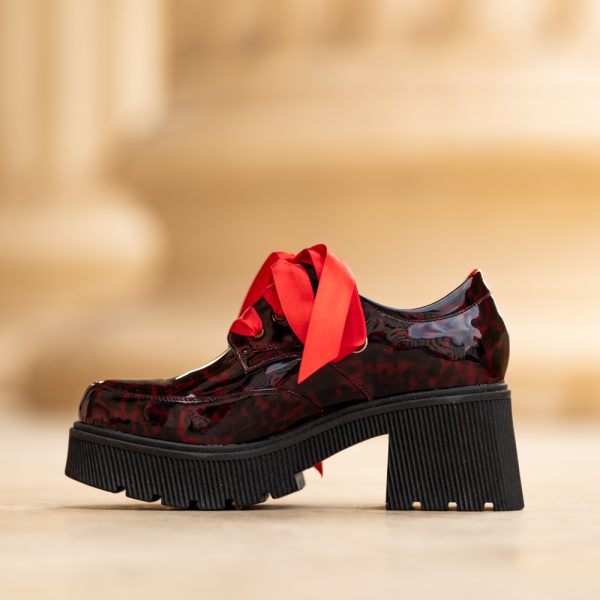 Pantofi Dama Cu Talpa Groasa Amani Fashion - imagine 2
