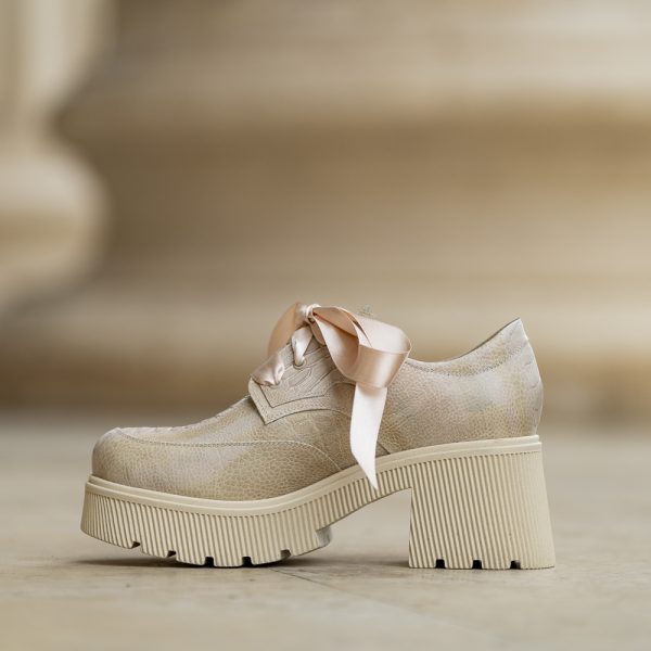 Pantofi Dama Cu Talpa Groasa Amani Nature - imagine 2