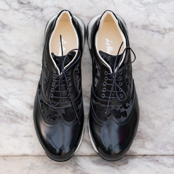 Pantofi smart Business All Black - imagine 4