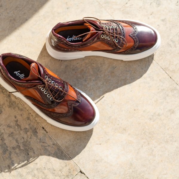 Pantofi Barbati Londra Bordo Perie - imagine 4