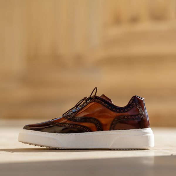 Pantofi Barbati Londra Bordo Perie - imagine 3