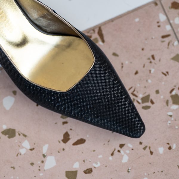 Pantofi Dama Toc Clepsidra Roanna Black - imagine 3