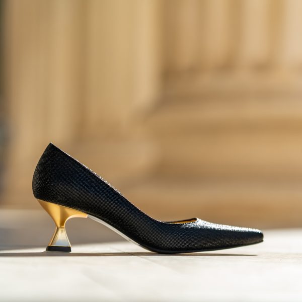 Pantofi Dama Toc Clepsidra Roanna Roanna Noire - imagine 1
