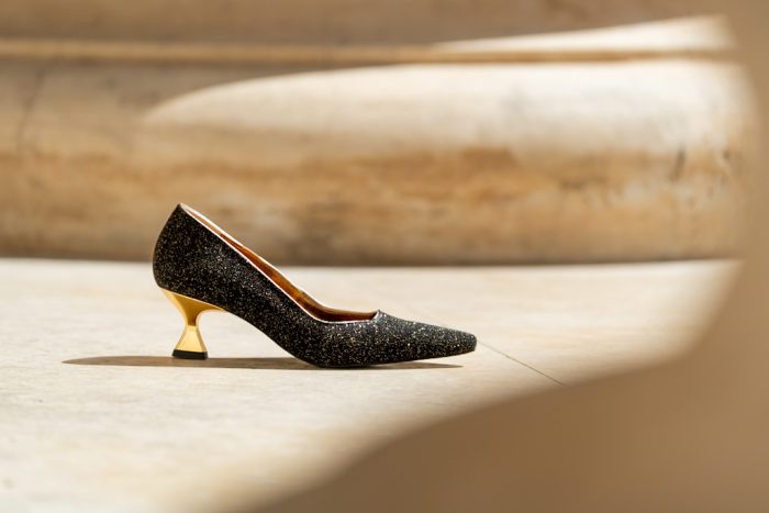 Pantofi Dama Toc Clepsidra Roanna Black Shine CONDUR by alexandru 4