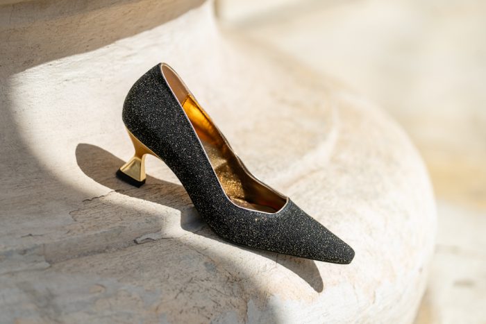 Pantofi Dama Toc Clepsidra Roanna Black Shine CONDUR by alexandru 5