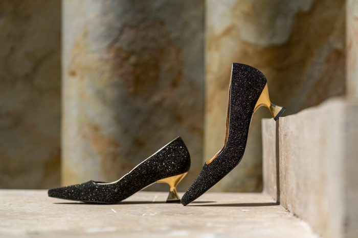 Pantofi Dama Toc Clepsidra Roanna Black Shine CONDUR by alexandru 2