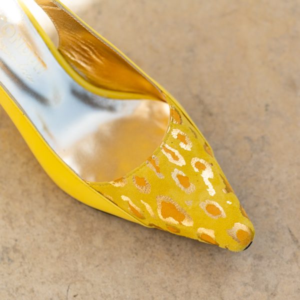 Sandale Dama din Piele Naturala Shiana Yellow CONDUR by alexandru 6