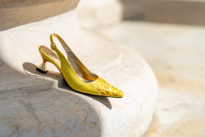 Sandale Dama din Piele Naturala Shiana Yellow CONDUR by alexandru 5