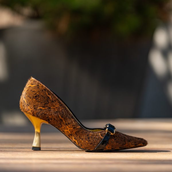 Pantofi Dama Toc Clepsidra Marta Brown CONDUR by alexandru 3