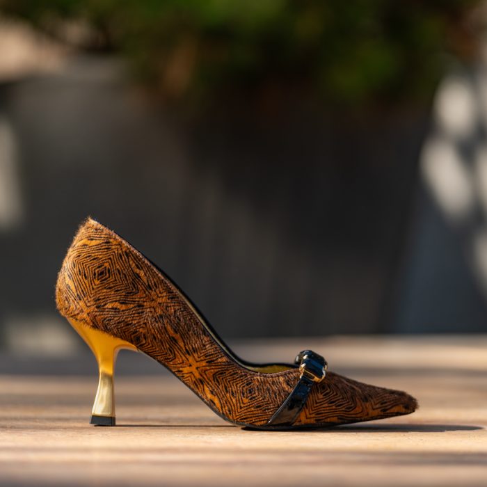 Pantofi Dama Toc Clepsidra Marta Brown CONDUR by alexandru 3