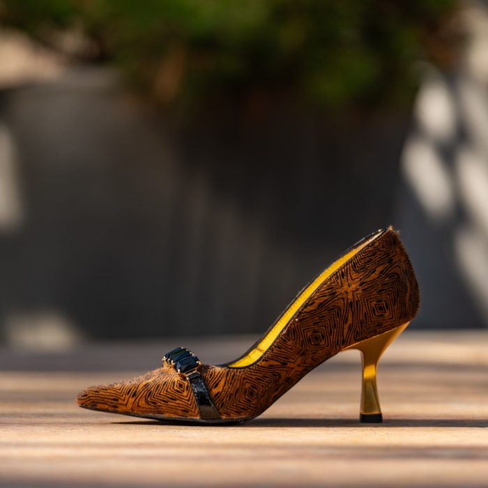 Pantofi Dama Toc Clepsidra Marta Brown CONDUR by alexandru 4
