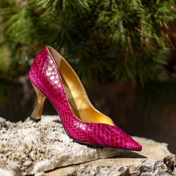 Pantofi Dama Toc Clepsidra Marta Fuchsia Exclusive CONDUR by alexandru 6